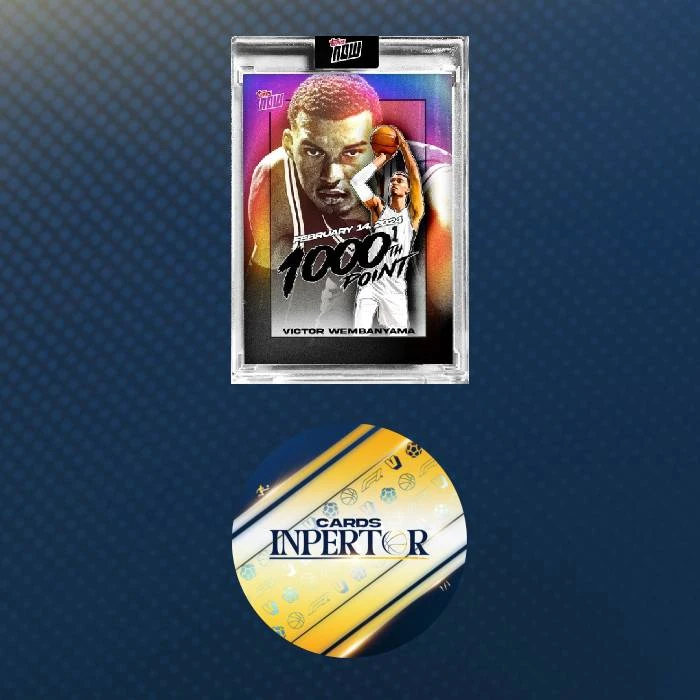 Wembanyama RC 1000 Points Topps Now