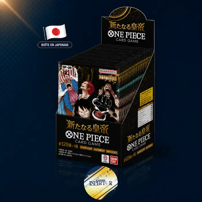 Display One piece OP-09 Four Emperors JAP
