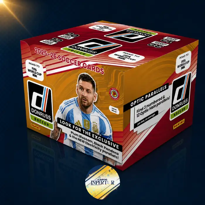 Panini Donruss Road to FIFA World Cup 2026 - 1 boîte internationale Hobby
