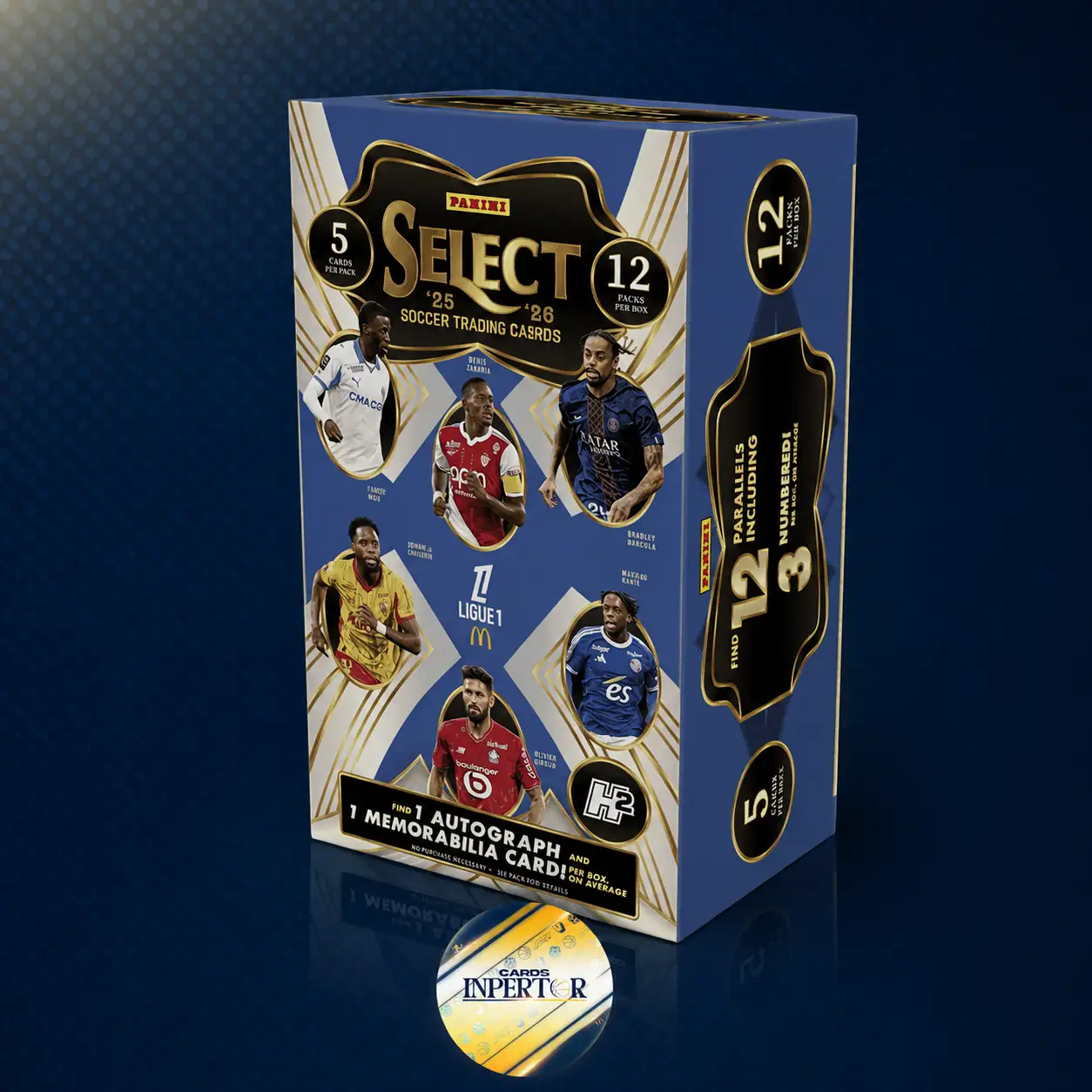 Panini Select Ligue 1 Soccer H2 Box 2025/2026