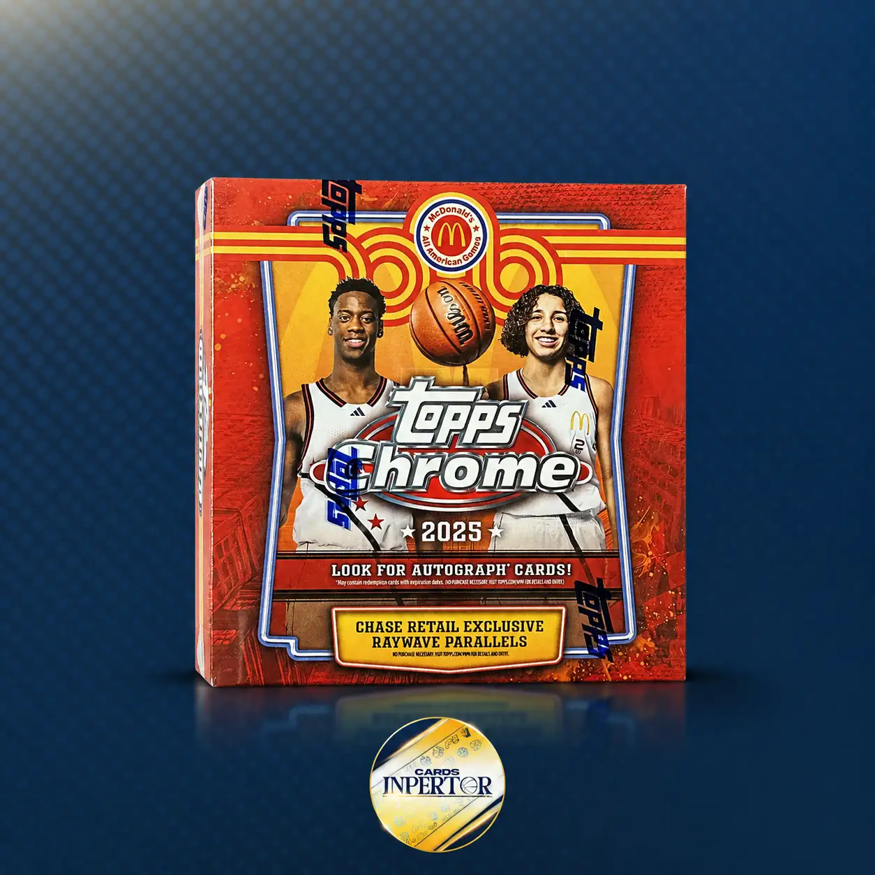 Topps Chrome McDonald's All American Basketball Mega Box 2025